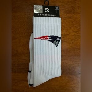 NFL New England Patriots White with Flying Elvis Socks
